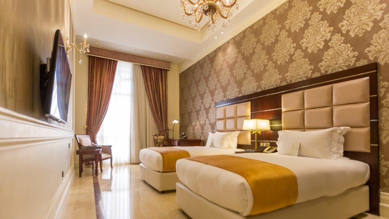 اتاق دو تخته توئین 2 هتل اسپیناس پالاس تهران